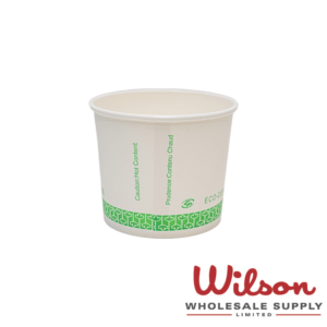 10oz Compostable Paper Soup Cup