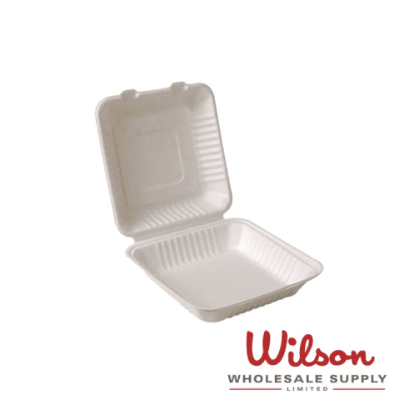 Clear Hinged Take out Containers - Wilson Wholesale Supply