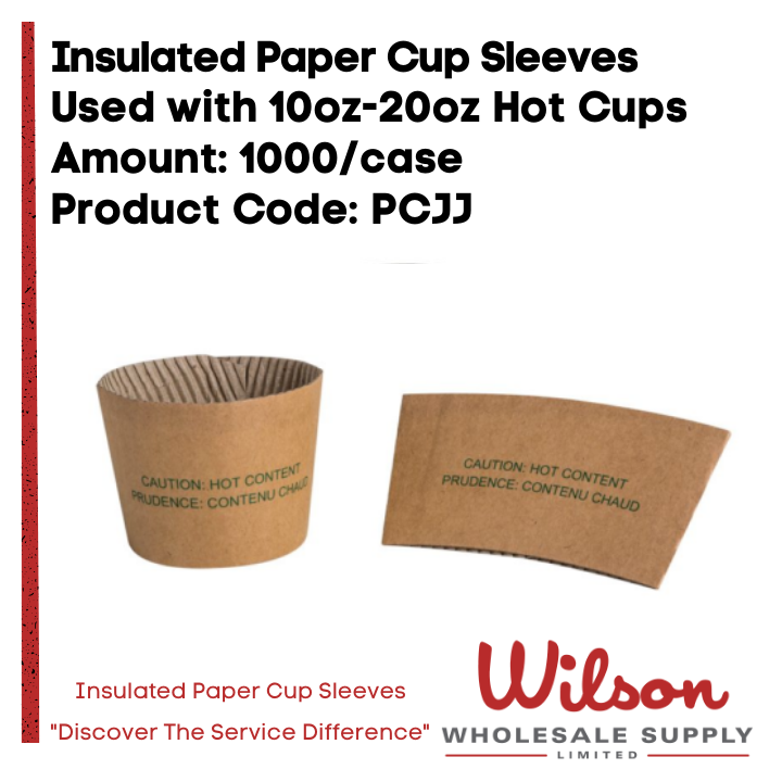 Wholesale Distributor for Paper Coffee Sleeves - Texas Specialty