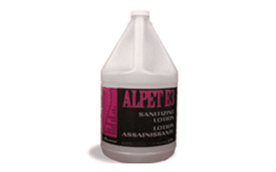 Alpet E3 Alcohol Sanitizing Lotion