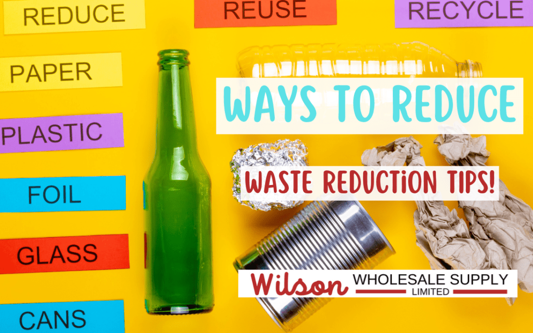 reduce waste examples