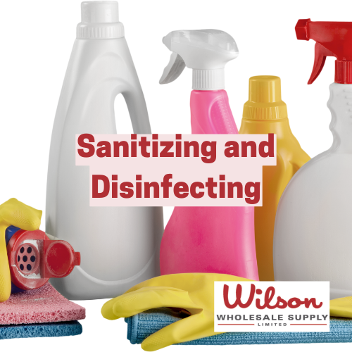 Sanitizing and Disinfecting