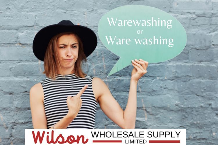 Warewashing or ware washing