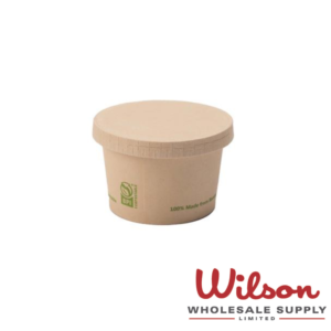 Compostable Bamboo Portion Cups and Lids