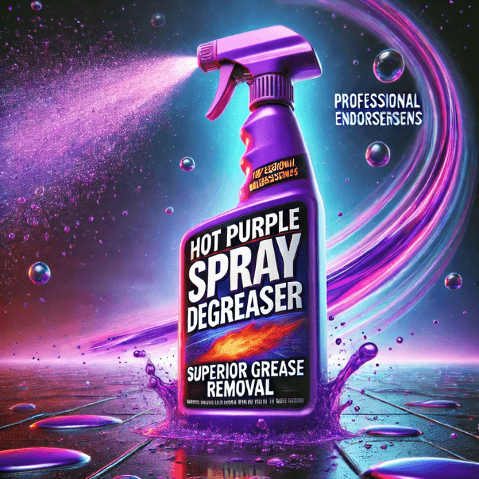 Hot Purple Spray Degreaser Superior Grease Removal 10-