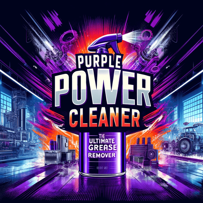Purple Power Cleaner The Ultimate Grease Remover