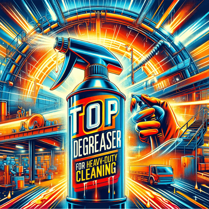 Top Spray Degreaser for Heavy-Duty Cleaning